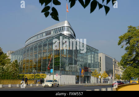 CDU Bundesparteizentrale, Klingelhoeferstrasse, Tiergarten, Berlin, Deutschland / Klingelhöferstrasse Stockfoto