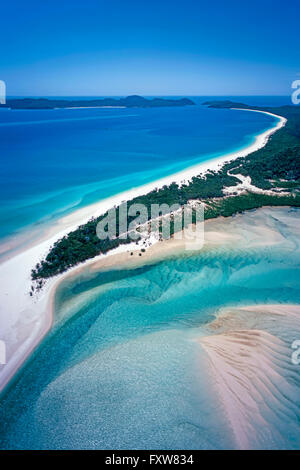 Luftaufnahme der Whitsunday Inseln in Queensland, Australien Stockfoto