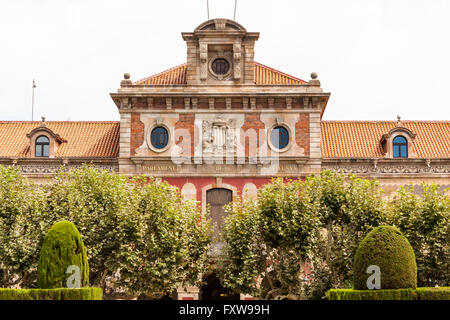 Parlament von Katalonien, Parlament de Catalunya, Parc De La Ciutadella, Barcelona, Spanien Stockfoto