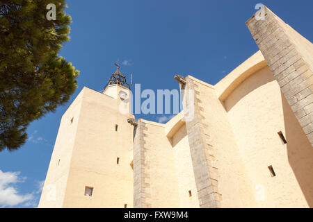 Der Heilige Franziskus von Assisi Kirche, Port Grimaud, Cote d ' Azur, Frankreich Stockfoto