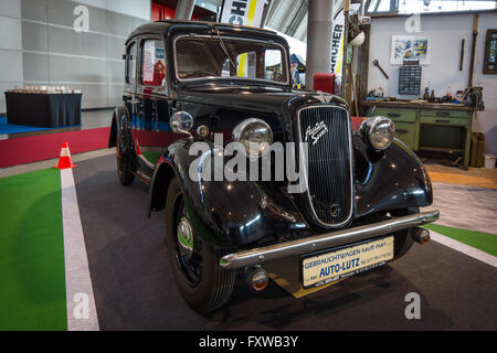 Oldtimer Austin Big 7 Saloon, 1937. Stockfoto