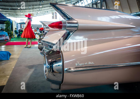 Fragment von Cadillac Coupe DeVille, 1959. Stockfoto