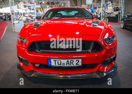 Pony Auto Ford Mustang GT Fastback-Coupé (sechste Generation), 2015 Stockfoto