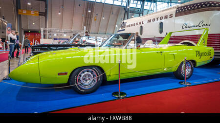 Rennwagen Plymouth Superbird Cabrio (produziert in einem einzigen Exemplar), 1970. Stockfoto