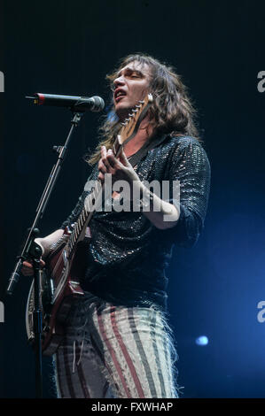 Die Dunkelheit, die live im Alexandra Palace. * Fenruary 2006 Stockfoto