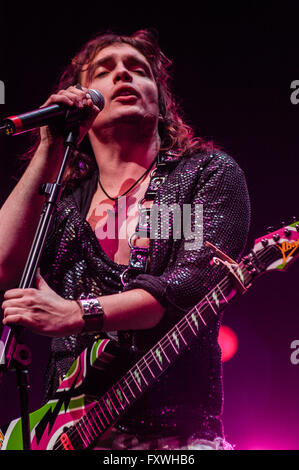 Die Dunkelheit, die live im Alexandra Palace. * Fenruary 2006 Stockfoto