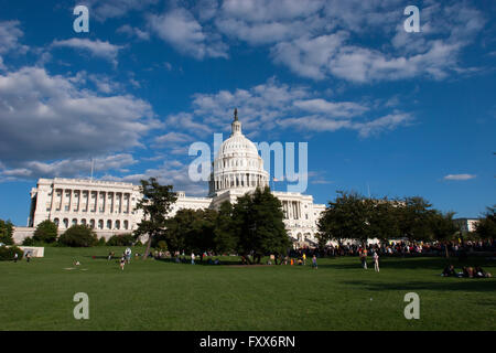Capitol Hill in Washington D.C., am 15. September 2007. Stockfoto