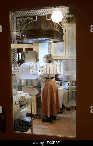 Boardwalk Candy Palast - süße Maker - Disneyland Paris Frankreich Stockfoto