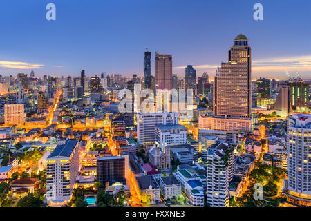 Skyline von Bangkok, Thailand. Stockfoto