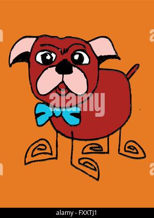 Cartoon Tiersammlung in Jaidee Family Style Stock Vektor