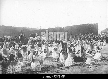 Kinderhuldigung in Schönbrunn Stockfoto