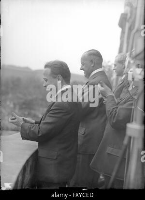 Engelbert Dollfuß Bei der Abschiedsfeier der alten Deutschmeister-Kapelle, 1.6.1933 Stockfoto