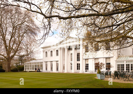 Die exklusive Hurlingham Club Gebäude, Fulham, London UK Stockfoto