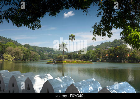 Sri Lanka, Kandy, Kiri Muhuda See Stockfoto