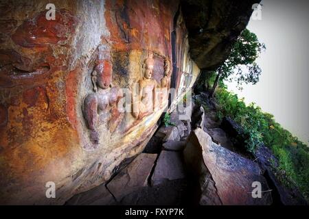 Pha mor E-dang, Khao Phra wi Han Nationalpark, Srisaket Provinz, Thailand Stockfoto