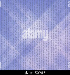 Binär, Datencode, Entschlüsselung Algorithmus Stockfoto