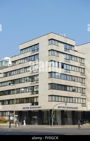 Constanze Pressehaus, Kurfuerstenstrasse, Tiergarten, Mitte, Berlin, Deutschland / Kurfürstenstraße Stockfoto