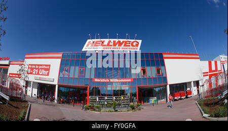 Hellweg Baumarkt, Yorckstrasse, Schöneberg, Berlin, Deutschland Stockfoto