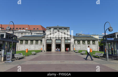 U-Bahnhof, Wittenbergplatz, Schöneberg, Berlin, Deutschland Stockfoto