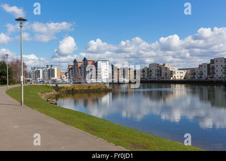 Portishead-Marina in der Nähe von Bristol Somerset England UK Stockfoto