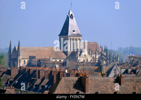 Kirche in Falaise in Frankreich Stockfoto