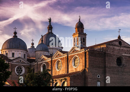 Abtei von Santa Giustina in Padua Stockfoto