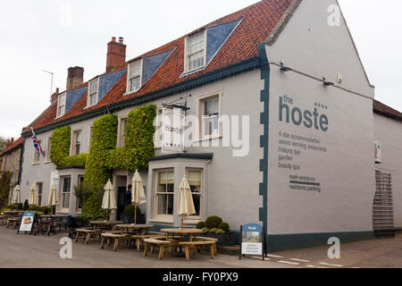 Die Hoste Arme, 4-Sterne-Hotel und Restaurant, Burnham Market, North Norfolk, UK Stockfoto