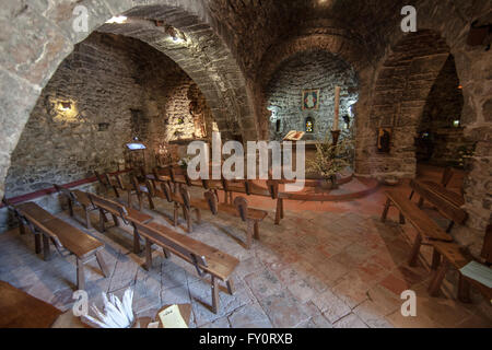 Die Kapelle unserer lieben Frau von Pepiole (Six-Fours-Les-Plages, Var, Frankreich) Stockfoto