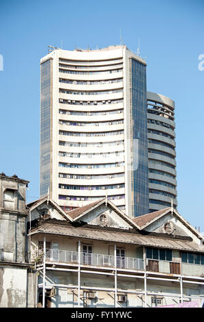 Das Bild der Aktienmarkt Gebäude in Mumbai, Indien Stockfoto
