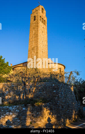 Italien Toskana Civitella in Val di Chiana (Arezzo) die Kirche Santa Maria Assunta Stockfoto