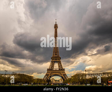 Eiffelturm, Paris, Frankreich Stockfoto