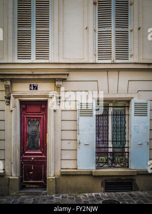 Traditionelles Gebäude, Paris, Frankreich Stockfoto