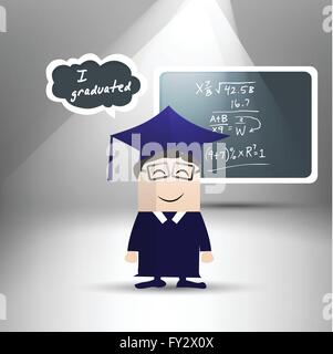 Graduierung Stock Vektor