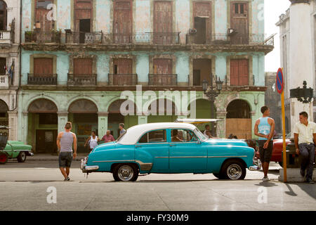 Oldtimer, Havanna, Kuba Stockfoto