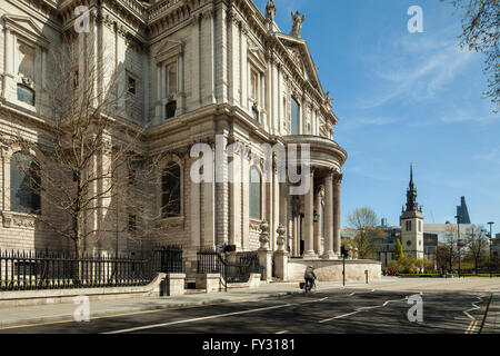 St. Pauls Cathedral in London, England. Stockfoto