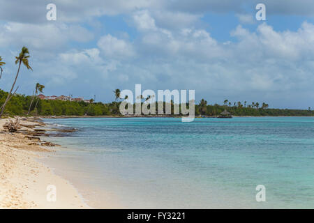 Beach, Bayahibe, Dominikanische Republik Stockfoto