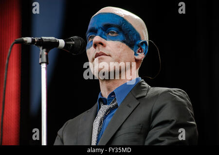 REM bei Live 8, Hyde Park, London. 2. Juli 2005 Stockfoto