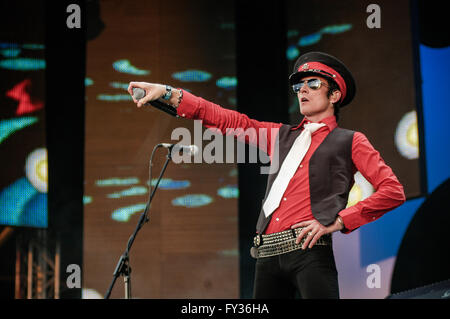 Live 8 am Hyde Park, London. 2. Juli 2005. Velvet revolver Stockfoto