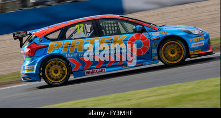 Andrew Jordan Dunlop MSA British Touring Car Championship, Donington Park 2016 Stockfoto