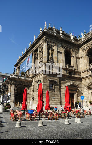 Ungarische Staatsoper, Andrassy Ut, Budapest, Ungarn Stockfoto