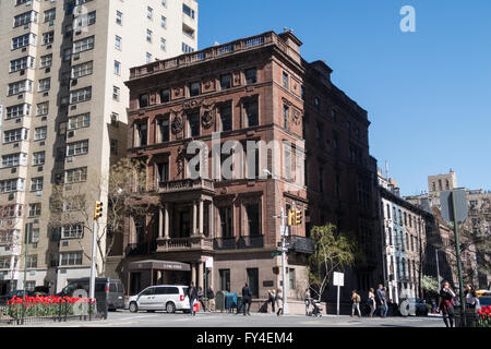 Das historische Robb-Haus am Park Avenue, New York, USA Stockfoto