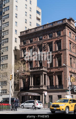 Das historische Robb-Haus am Park Avenue, New York, USA Stockfoto