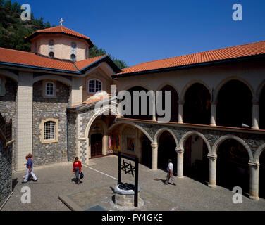 Troodos-Gebirge, Kloster Kykkos SÜDZYPERN, Europa Stockfoto