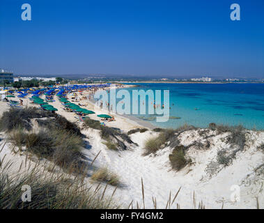 Ayia Napa, Beach, SÜDZYPERN, Europa Stockfoto