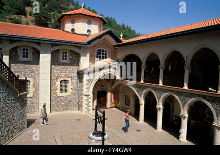 Troodos-Gebirge, Kloster Kykkos SÜDZYPERN, Europa Stockfoto