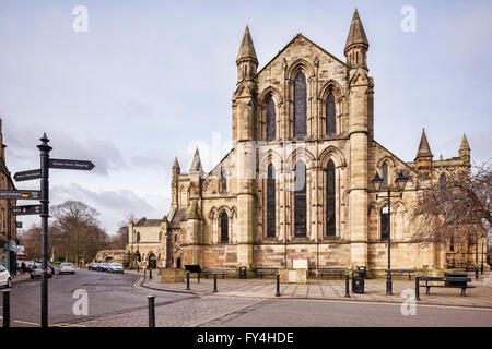 Hexham Abtei, Hexham, Northumberland, England, Vereinigtes Königreich. Stockfoto