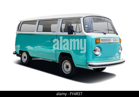 Alten Wohnmobil Stockfoto