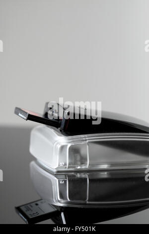 Card Reader Cf Reflexion Stockfoto
