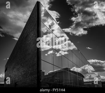 Wissenschaft und Technologie-Zentrum in Dolni Oblast Vitkovice Stockfoto