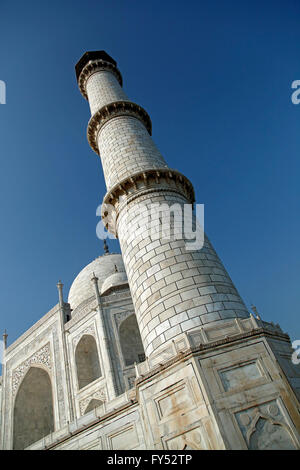 Taj Mahal, Agra, Uttar Pradesh, Indien Stockfoto